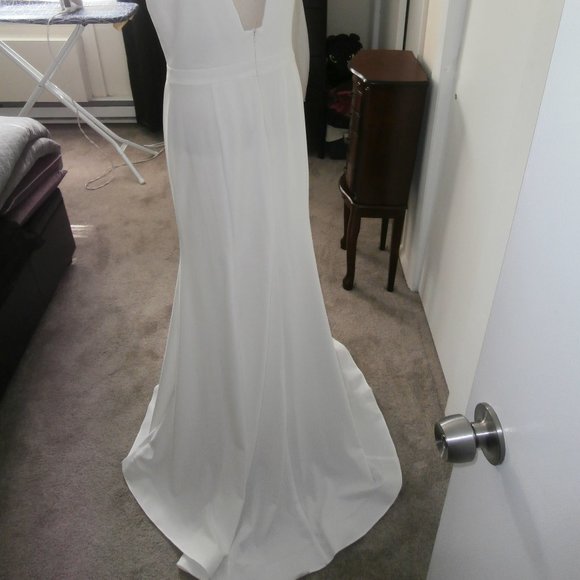 Jovani inspired pageant prom gown with train 12 - Picture 3 of 5